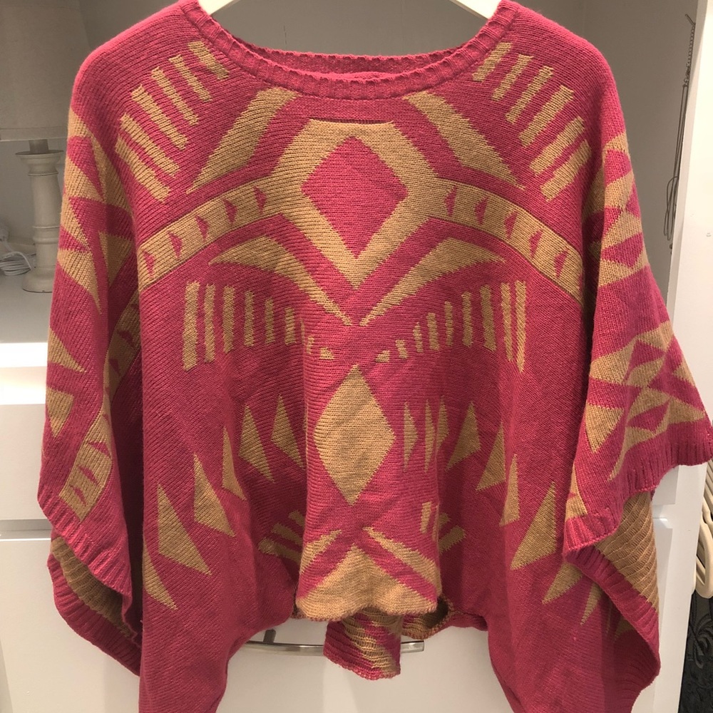 Poncho sweater
